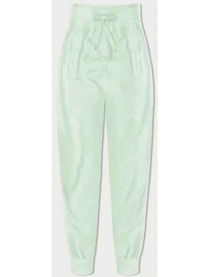 Tenké tepláky pistáciové (CK03-39)