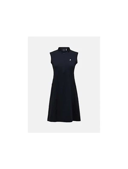 Šaty PEAK PERFORMANCE W Mountainbreath Dress, čierne Šaty PEAK PERFORMANCE W Mountainbreath Dress, čierne