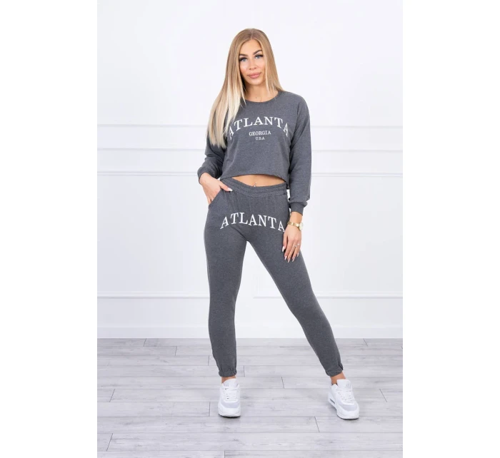 Atlanta tlačená sada grafit