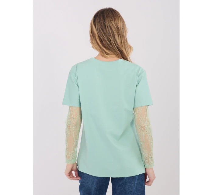 Blúzka MI BZ 4227.61 pistáciová
