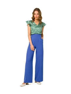 Dámske nohavice S331 kráľovská modrá - Stylove