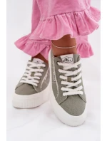 Dámské tenisky na platformě  C WOMEN LOW Zelené model 22027674 - O'neill