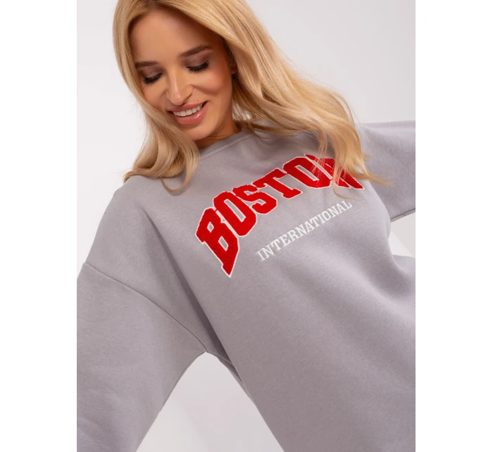 Mikina EM BL 617 8.10 šedá Mikina EM BL 617 8.10 šedá