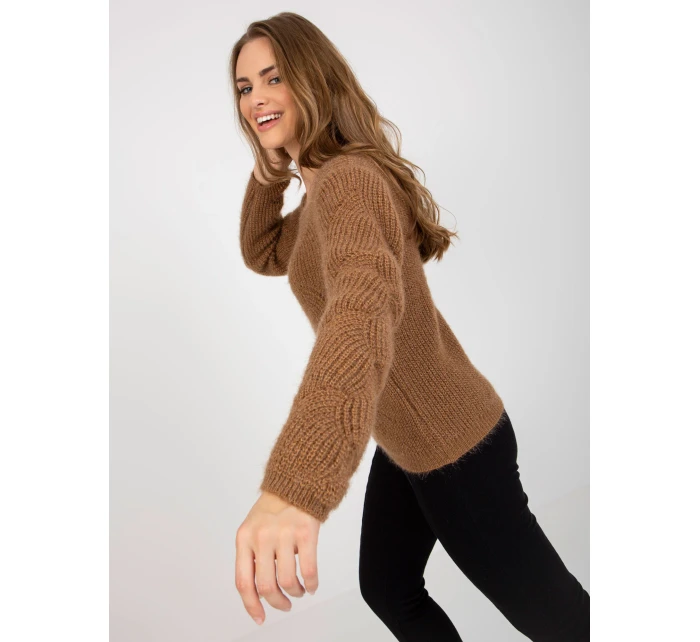 Dámsky sveter TW SW BI 9030.08 hnedý Dámsky sveter TW SW BI 9030.08 hnedý