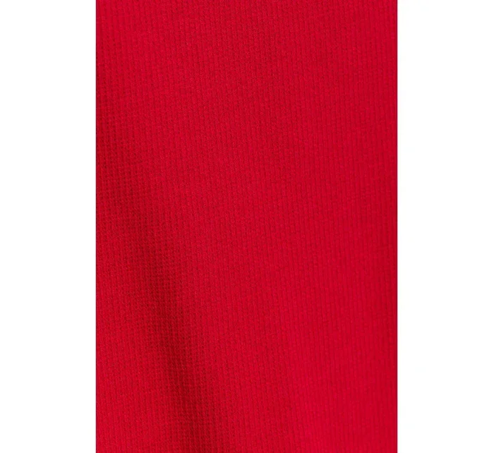 Šaty z úpletu se širokými rukávy červené model 20515156 - Moe