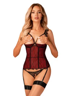 Pikantný korzet Denissa corset - Obsessive