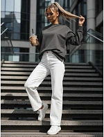 Dámská mikina v grafitové barvě Dstreet model 21975379 - FashionStreet