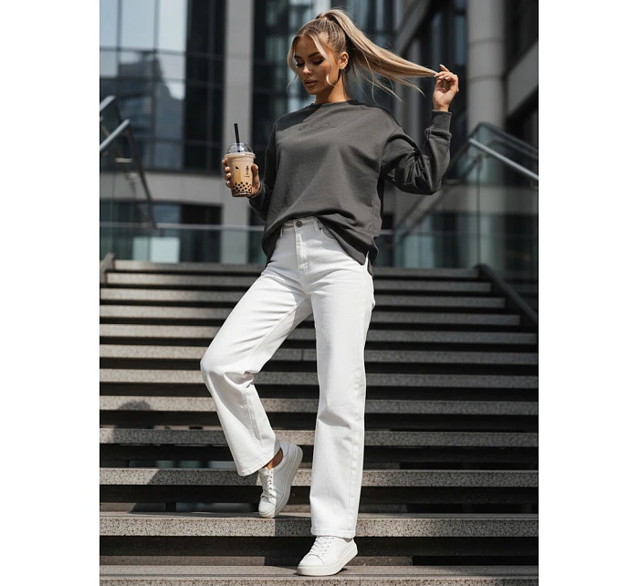 Dámská mikina v grafitové barvě Dstreet model 21975379 - FashionStreet