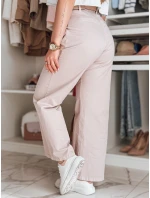 Dámské kalhoty s širokými nohavicemi růžová Dstreet model 21987129 - FashionStreet Dámské kalhoty s širokými nohavicemi růžová Dstreet model 21987129 - FashionStreet