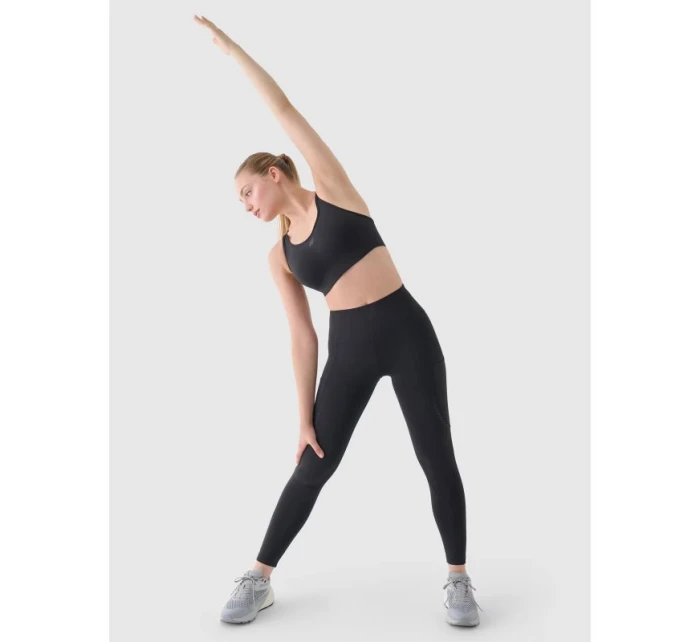 Dámske bežecké legíny s vysokým pásom 4F 4FWAW24TFTIF267-22S women's Dámske bežecké legíny s vysokým pásom 4F 4FWAW24TFTIF267-22S women's