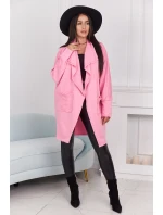 Kapska s vreckami svetlo ružová Kapska s vreckami svetlo ružová