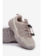 Dětské tenisky se světle béžové model 21692487 - Boto Dětské tenisky se světle béžové model 21692487 - Boto