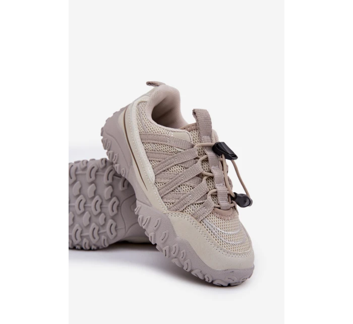 Dětské tenisky se světle béžové model 21692487 - Boto Dětské tenisky se světle béžové model 21692487 - Boto