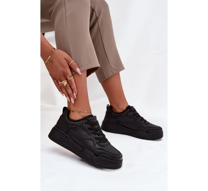 Dámské Tenisky Na Platformě Big Star model 21705716 HIPOLY SYSTEM Černé - Big Star Shoes Dámské Tenisky Na Platformě Big Star model 21705716 HIPOLY SYSTEM Černé - Big Star Shoes
