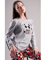 Dámské pyžamo dlouhé model 18316498 - Vienetta Secret