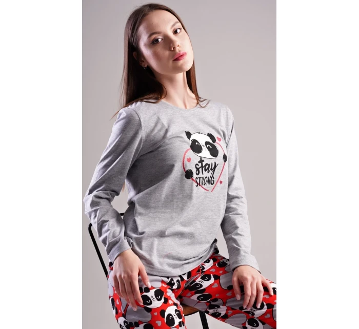 Dámské pyžamo dlouhé model 18316498 - Vienetta Secret