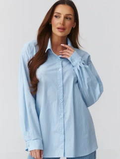 Košeľa s dlhým rukávom model 224102 Makadamia