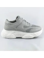 Šedé dámské sportovní boty model 17177599