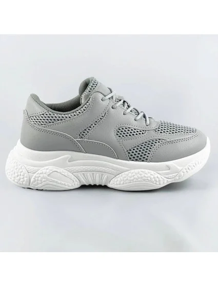Šedé dámské sportovní boty model 17177599