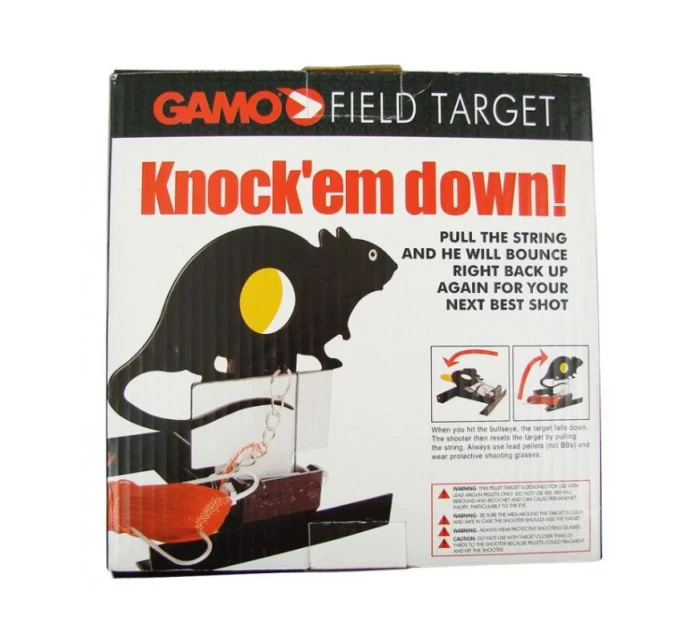 Reaktívny terč Gamo - terč pre potkany