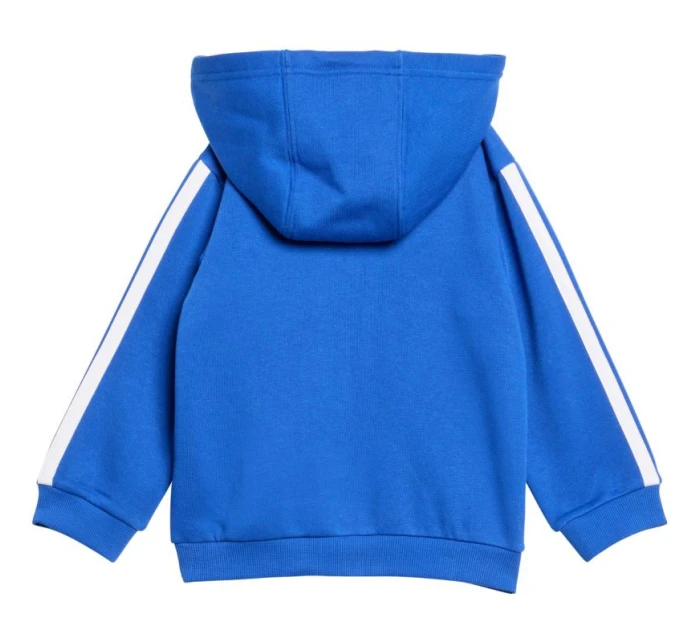 Detská tepláková súprava adidas Essentials Tiberio 3 Stripes Fleece blue KC6004 Detská tepláková súprava adidas Essentials Tiberio 3 Stripes Fleece blue KC6004