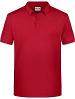 Daiber 8010 Pánske polo tričko z bio bavlny 02.8010 červené Daiber 8010 Pánske polo tričko z bio bavlny 02.8010 červené