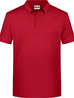 Daiber 8010 Pánske polo tričko z bio bavlny 02.8010 červené