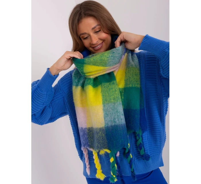 Szalik AT SZ model 19424473 kobaltowy - FPrice Szalik AT SZ model 19424473 kobaltowy - FPrice