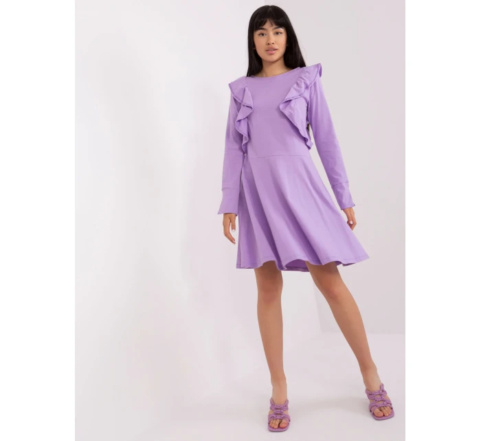 EM SK HW 20 395 šaty.34P svetlo fialová