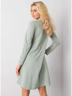 Šaty RV SK model 18020466 světle zelená - FPrice Šaty RV SK model 18020466 světle zelená - FPrice
