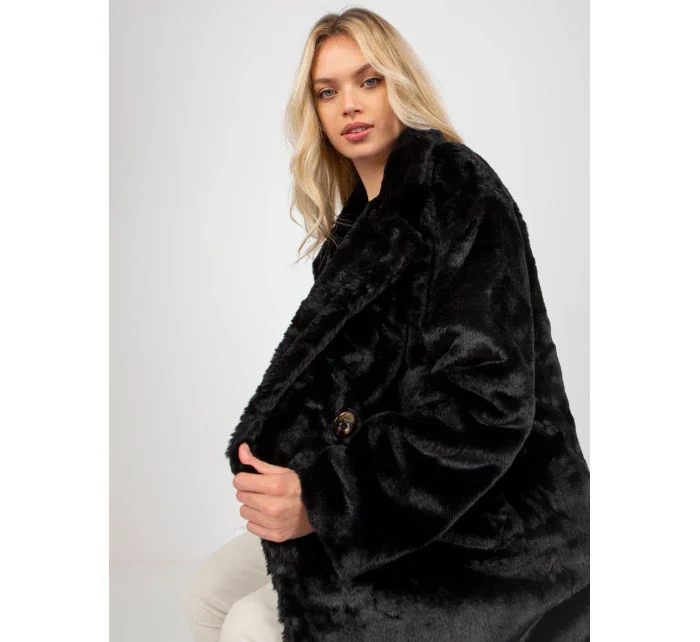 Dámský kabát TW EN model 17828114 černý - FPrice