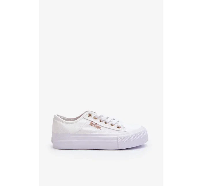 Dámské Tenisky na platformě Lee Cooper Bílé Dámské Tenisky na platformě Lee Cooper Bílé