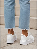 Dámske kožené tenisky ZY1376 white - Fashionstreet