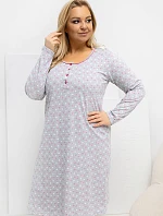 Nadmerné veľkosti Nočná košeľa model 223309 Forever Pink
