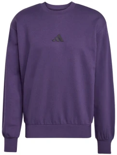 Pánská mikina Essentials Fleece purple pánské oblečení model 21342726 - ADIDAS