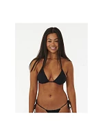 Plavková podprsenka RIP CURL Premium Surf D-Dd Sliding Tri, čierna