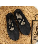 Dívčí kožené baleríny černé model 17296811 - Nazo