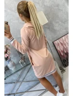 Brooklyn šaty tmavo púdrovo ružové Brooklyn šaty tmavo púdrovo ružové