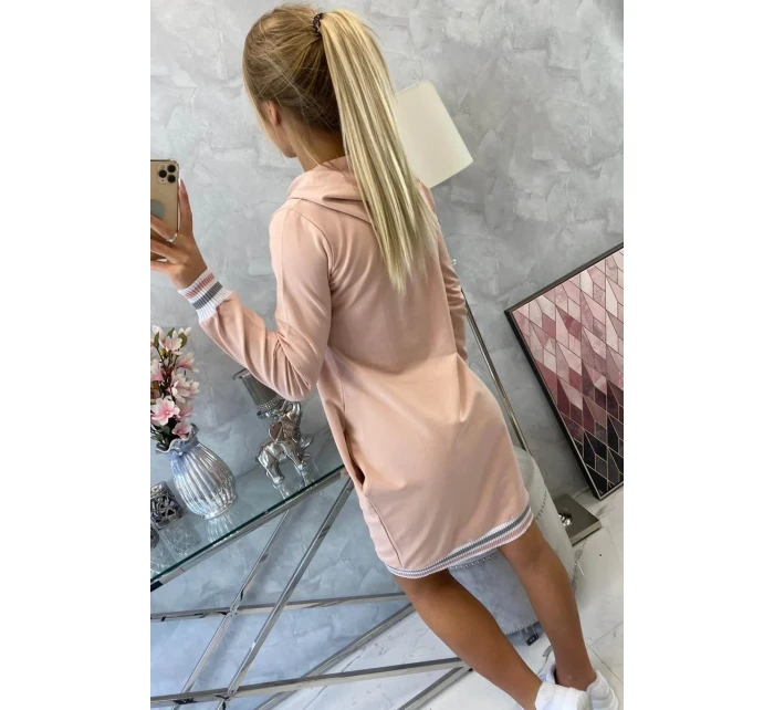 Brooklyn šaty tmavo púdrovo ružové Brooklyn šaty tmavo púdrovo ružové