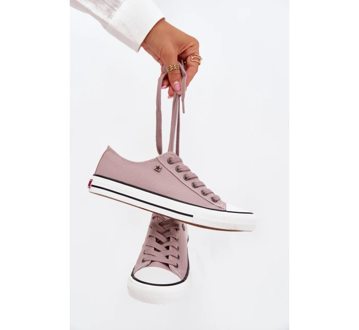 Dámské Nízké Tenisky Big Star model 21705183 Šedé - Big Star Shoes Dámské Nízké Tenisky Big Star model 21705183 Šedé - Big Star Shoes