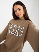 Dámska mikina EM BL U719.82P tmavo lila - FPrice