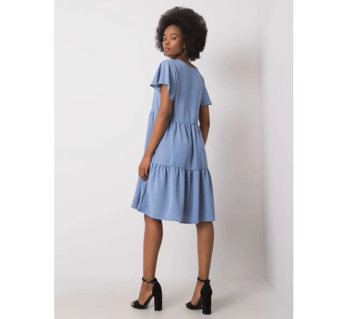 Šaty WN SK model 15347383 modrá - FPrice Šaty WN SK model 15347383 modrá - FPrice