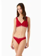 Dámske tangá 2PACK 163333 3F223 00173 červené - Emporio Armani