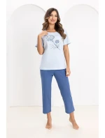 Regina 734 cr/r 2XL-4XL W26 dámske pyžamo