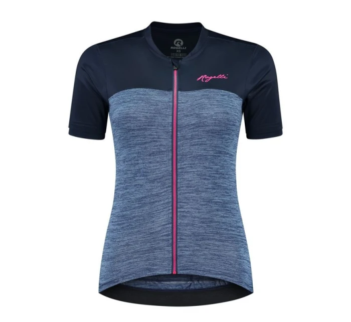 Rogelli dámsky dres MELANGE purple L