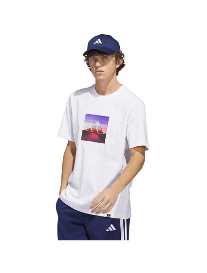 Pánske tričko adidas Summer Heat Graphic white JZ7545 pánske