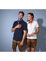 JN 715 Dámské piqué polo v  stylu  white model 22488648 - Daiber