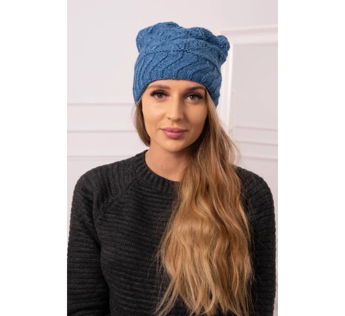 Dámska čiapka Dagmara K332 dark denim