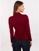 Bluzka IT BZ model 21441268 bordowy - FPrice Bluzka IT BZ model 21441268 bordowy - FPrice