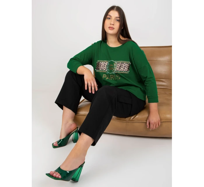 Halenka VI BZ model 17913896 tmavě zelená - FPrice Halenka VI BZ model 17913896 tmavě zelená - FPrice